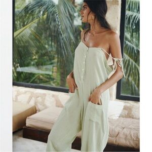 Gillia Nala Jumpsuit in Honeydew